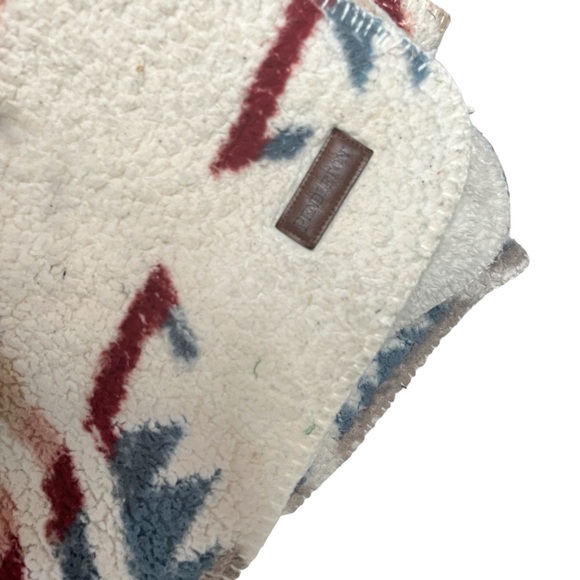 PENDLETON Blanket King Size Southwestern Print Cream Color - Picture 3 of 6